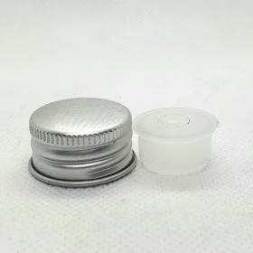 Tapa de Aluminio y Obturador 20/410 (PET00051) para Botella PET ALCOR 100 ml Boca 20/410
