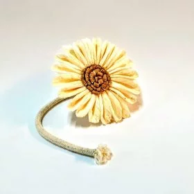 Flor Margarita Con Mecha
