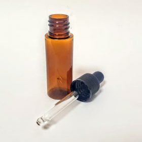 Frasco PET con gotero AMBAR 20ML