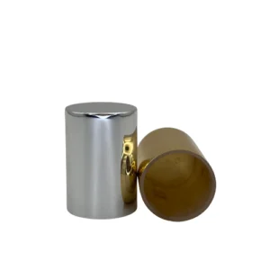 Tapa Infantil Plata Brillo Con Collar