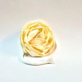 Flor Rosa Con Mecha